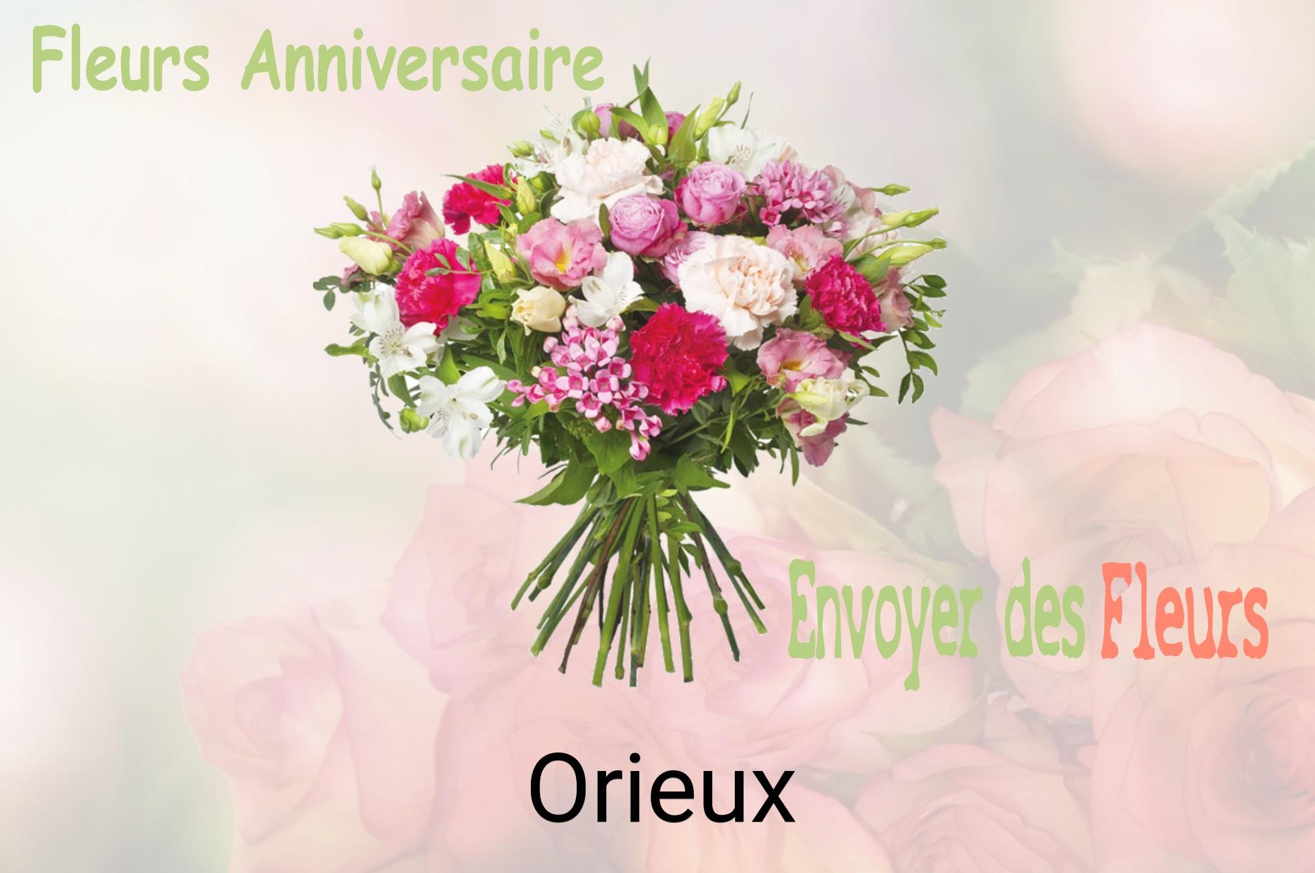 Bouquet de fleurs d’anniversaire livré à Orieux